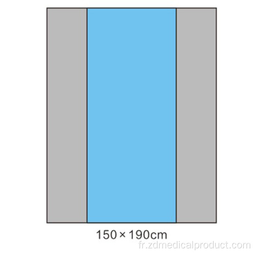 Drap chirurgical de couverture de table d&#39;instruments durable solide